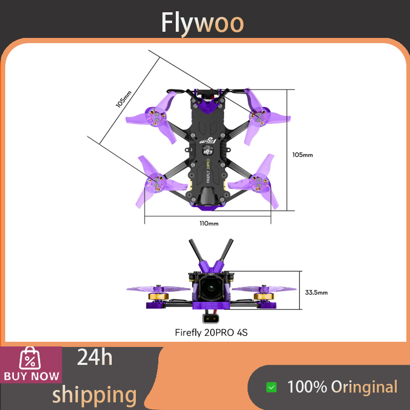 Rc Helicopter Tool Kit - ชุดโครงคาร์บอนไฟเบอร์ Flywoo Firefly 20PRO & 25