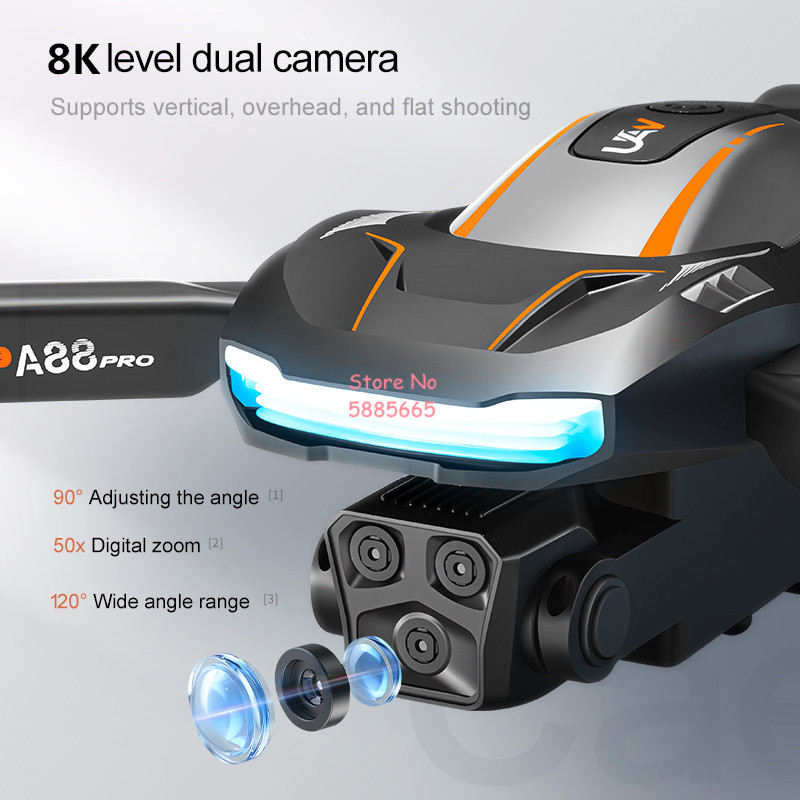 โดรนถ่ายภาพทางอากาศ 8K ระบบ Op - Rc Helicopter Case บทวิจารณ์และราคา