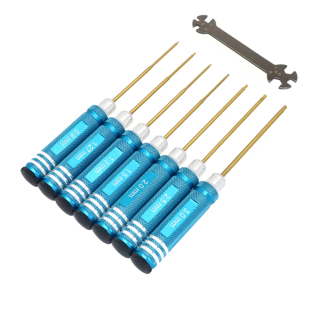 ชุดไขควงหกเหลี่ยม 7 ชิ้น เคลือ - Rc Helicopter Tool Kit บทวิจารณ์และราคา